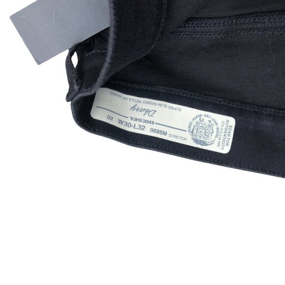 Brand New Diesel Jeans Size 30 DHARY Trashed Holed - Picture 10 of 10